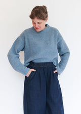 Leo Jumper - Blue Marl