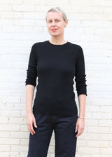 Rib Knit Pullover - One Size