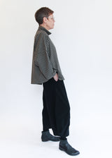 Tuck Hem Pant - Black