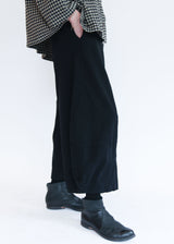 Tuck Hem Pant - Black