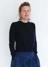 Eli Slim C-Neck - Navy