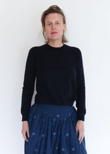 Eli Slim C-Neck - Navy