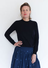 Eli Slim C-Neck - Navy