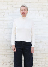 Isla Rib Top - Cream
