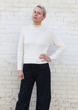 Isla Rib Top - Cream
