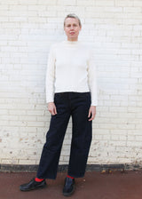 Isla Rib Top - Cream