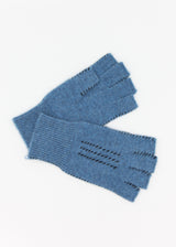 Cashmere Fingerless Stitch Gloves
