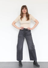Rib Tee - Natural
