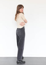 Rib Tee - Natural
