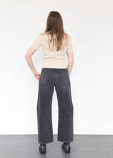Rib Tee - Natural