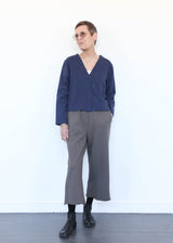 Crop V-Neck Cardigan