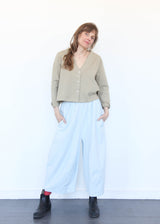 Crop V-Neck Cardigan
