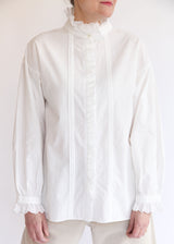 Vintage Lace Blouse - White OS