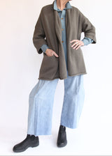 Shawl Cardigan - Rock