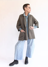 Shawl Cardigan - Rock