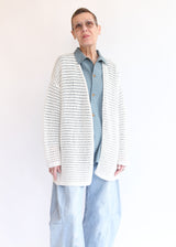 Net Cardigan - Bone OS