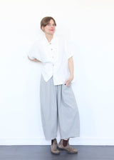 Cap Sleeve Shirt - Paperwhite