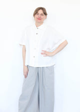 Cap Sleeve Shirt - Paperwhite