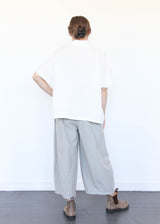 Cap Sleeve Shirt - Paperwhite