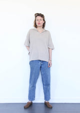 Oversize Polo - Sisal