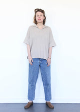 Oversize Polo - Sisal