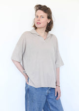 Oversize Polo - Sisal