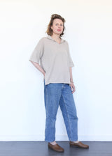Oversize Polo - Sisal