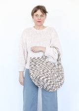 Crochet Bowl Tote - Earth Space