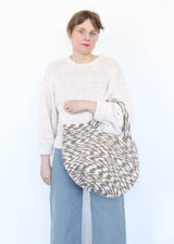 Crochet Bowl Tote - Earth Space