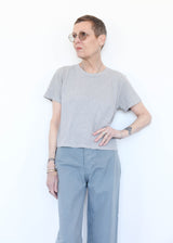 Cropped Lorel Tee Heather