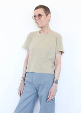 Cropped Lorel Tee Heather