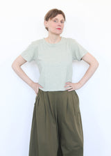 Cropped Lorel Tee Heather
