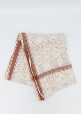 Space Dye Towel - White