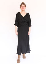 Bias Skirt - Onyx