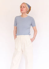 Double Tee - Light Blue/Bright Blue