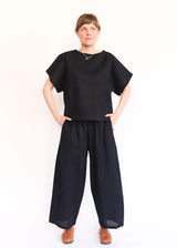 Boxed Top - Midnight