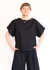 Boxed Top - Midnight