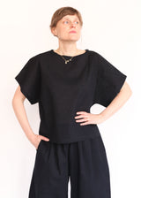 Boxed Top - Midnight