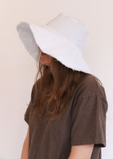 Sun Hat - White Organic Duck