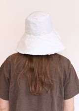 Sun Hat - White Organic Duck