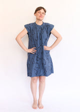 Talk Talk Dress - Marine Print