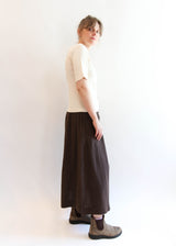 Rib Tee - Natural