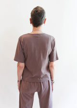 Rib Tee - Mushroom