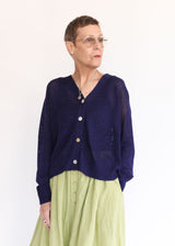 Cardigan - Navy