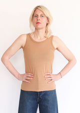 UNDYED Tank Top - Camel