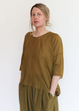Oversized Top - Dark Olive