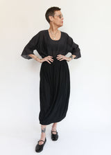 Greek Column Skirt - Sumi Black