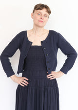 Louise Cardigan - Marine