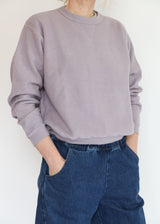 Hina Sweatshirt /Japanese Brushed Fleece - Minimal Gray
