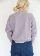 Hina Sweatshirt /Japanese Brushed Fleece - Minimal Gray
